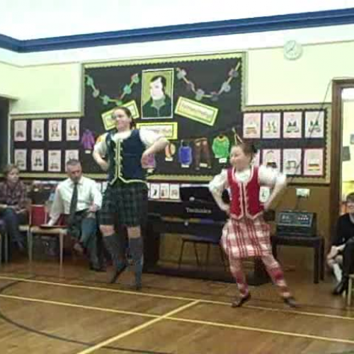 Highland dancing