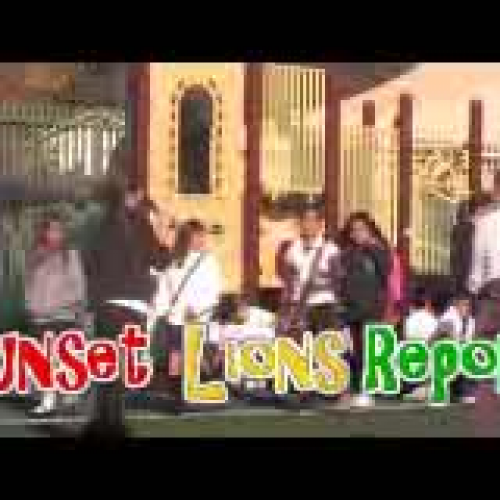 Sunset Elementary News Report