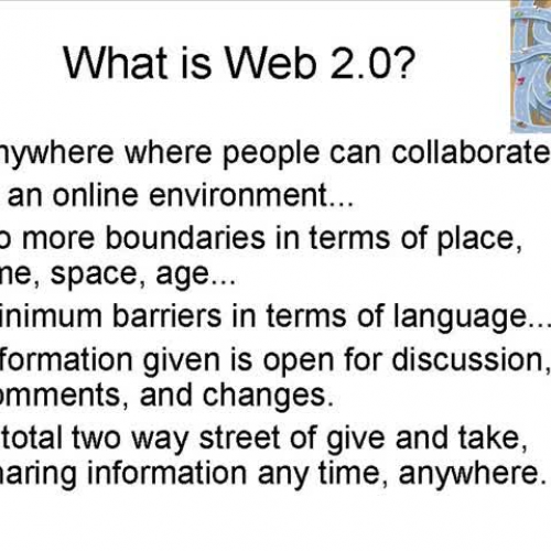 What is Web 2.0?