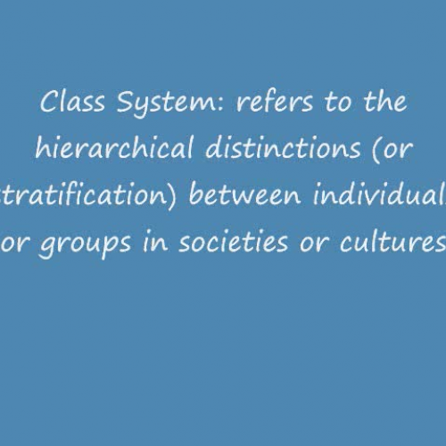 Class System