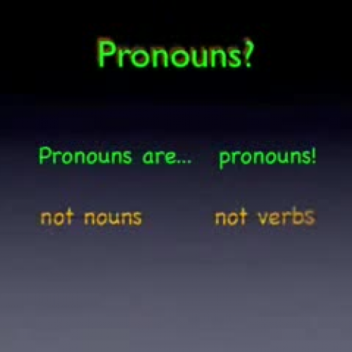 Pronouns