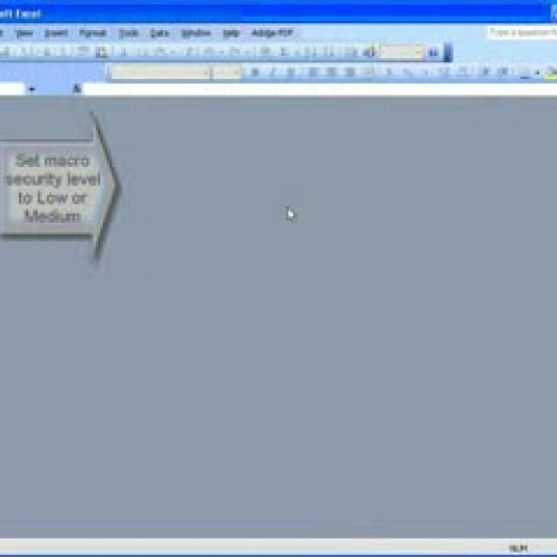 MS Excel recording macros