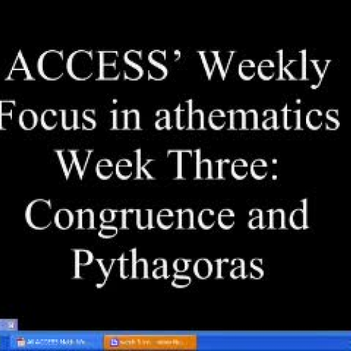 All Access math week 3