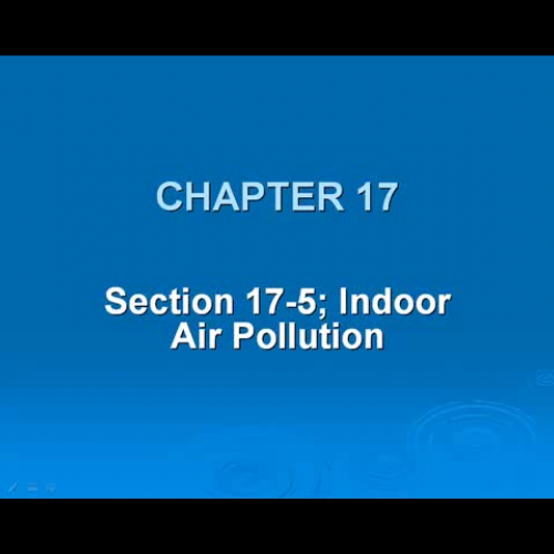 Indoor Air Pollution