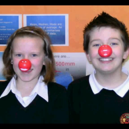 Red Nose Fun At Culter School