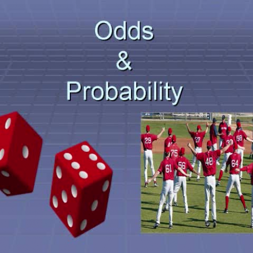 Boston Red Sox Summer Math Program - Odds and