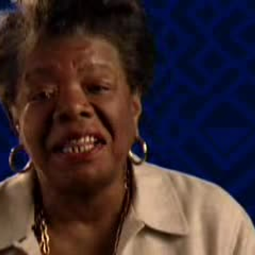 Maya Angelou Delivers Still I Rise Poem