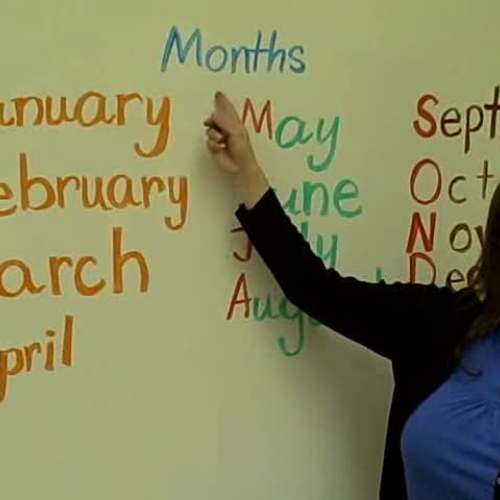 SCHMIDT HENRY MONTHS OF THE YEAR