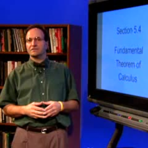 Fundamental Theorem of Calculus