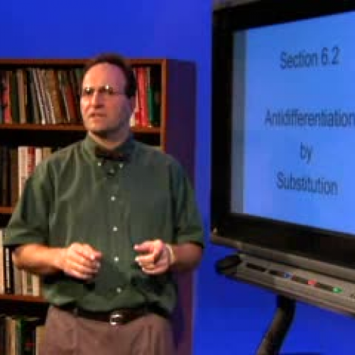 AntiDifferentiation by Substitution