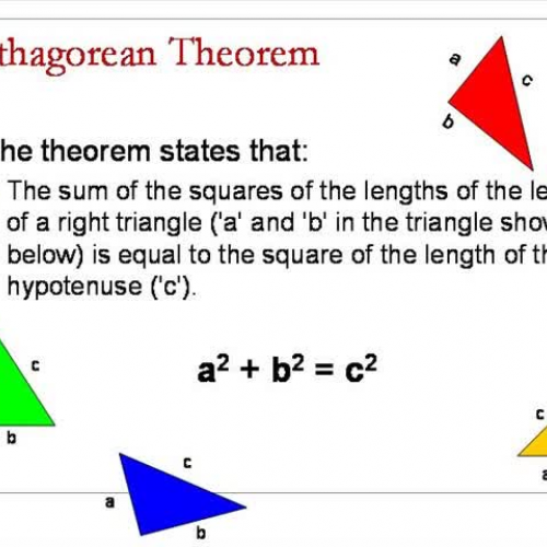 Pythagorean Theorem
