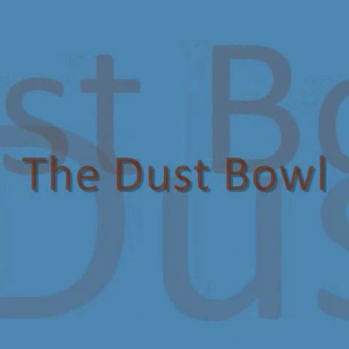 The Dust Bowl