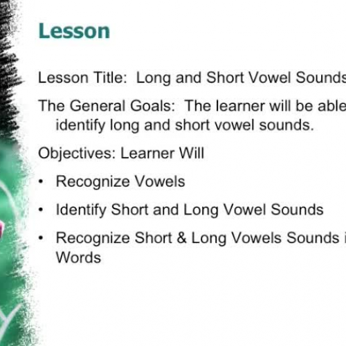 Into to Sample Lesson Plan