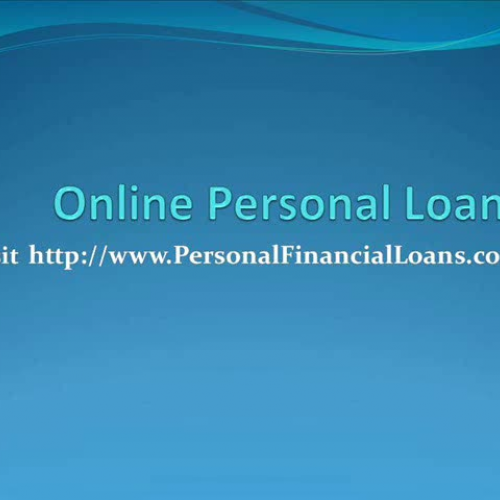Personal Loan For Bad Credit