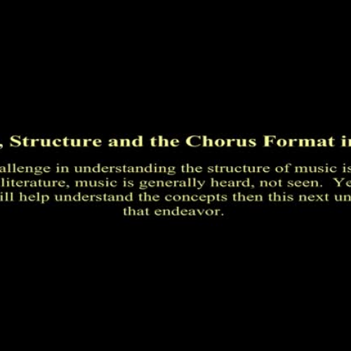 MUS 112 - Form and Structure 3 - September in