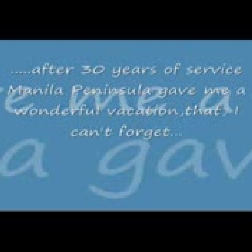 manila peninsula summer vacation