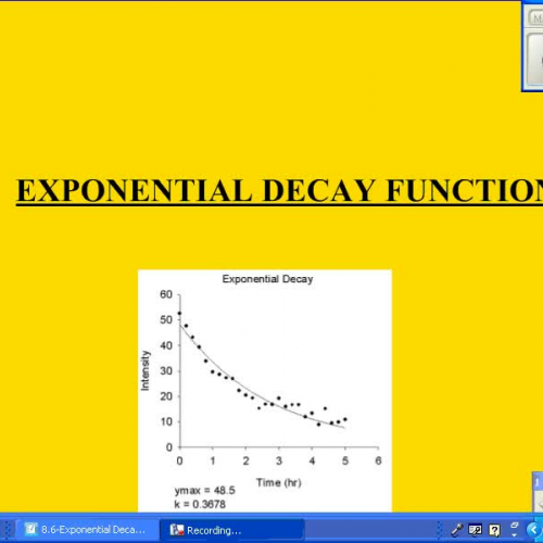 Exponential Decay
