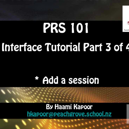 PRS 101