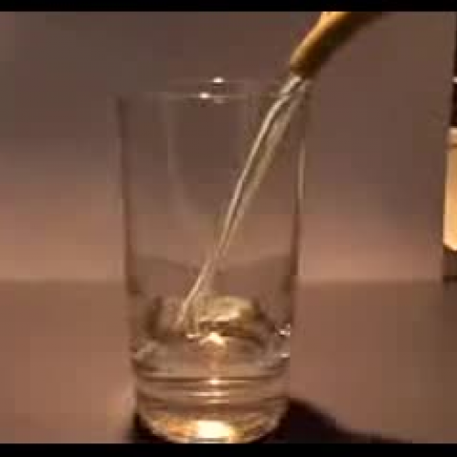 Refraction experiment