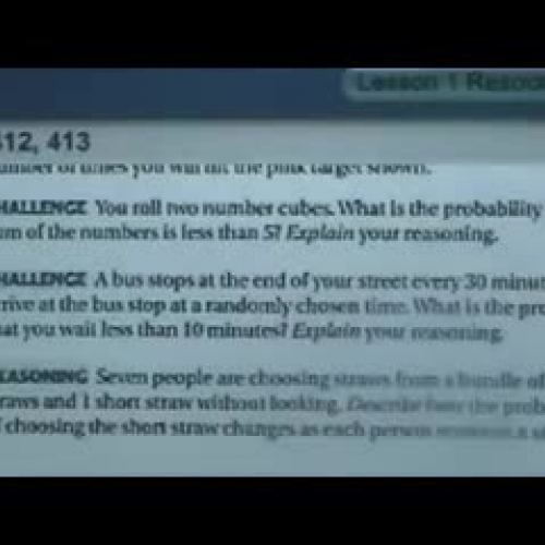 Intro to Probability part 2