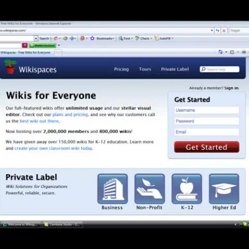 Getting your Wikipage Started