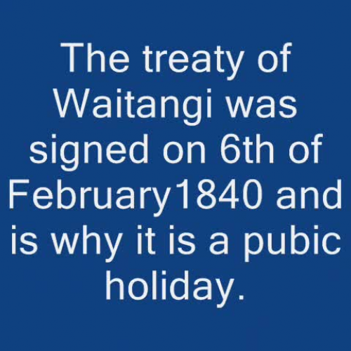 Treaty of Waitangi