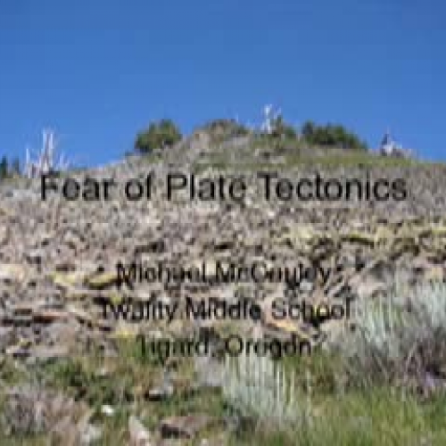 Fear of Plate Tectonics