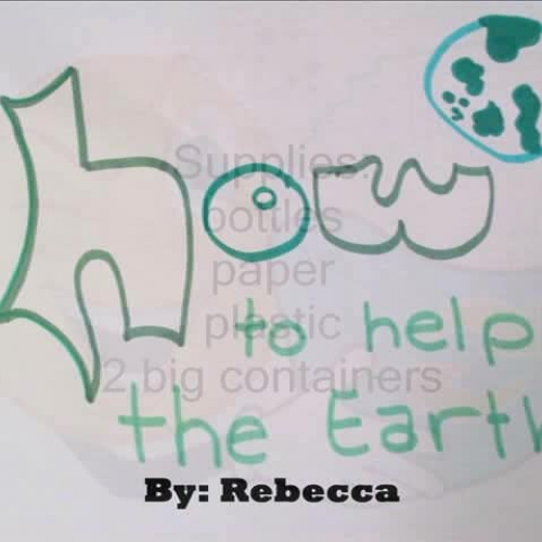 How to Help the Earth