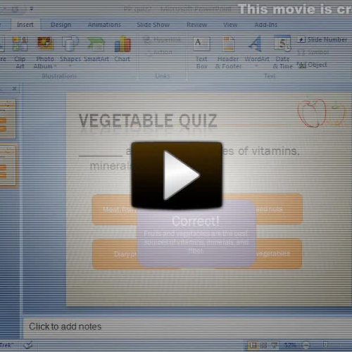 Part 2 Create a multiple-choice quiz using Po