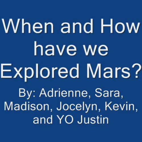 When and How Have We Explored Mars