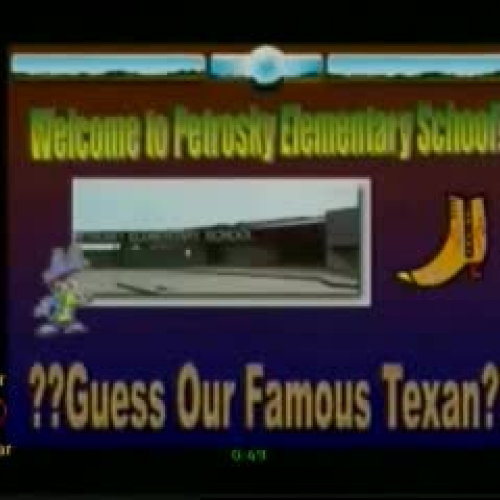Texas History Mystery PE08