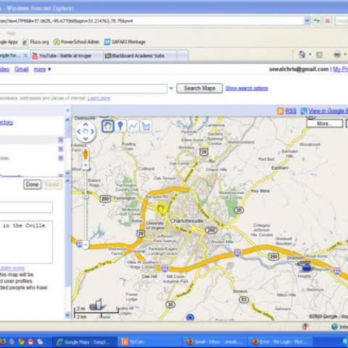 Embedding a YouTube Video into a Google Map P