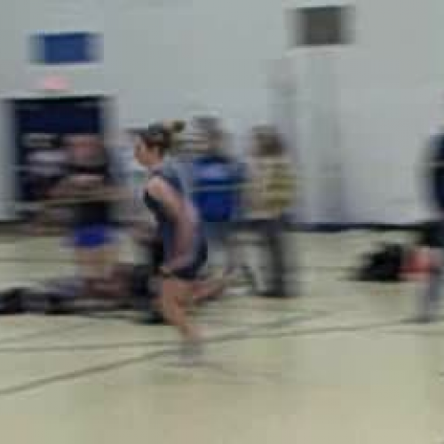 Some of the Lady Lazers running!