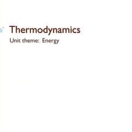 Thermodynamics Day 1