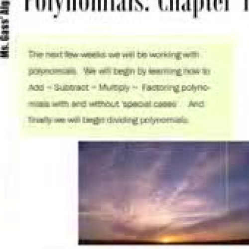 PolynomialsChapter10