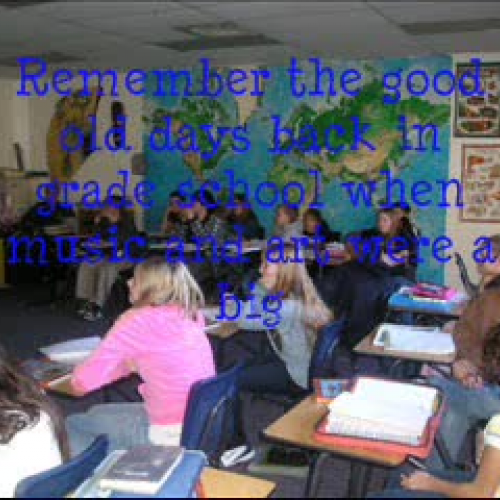 Music in My Life... School Life...