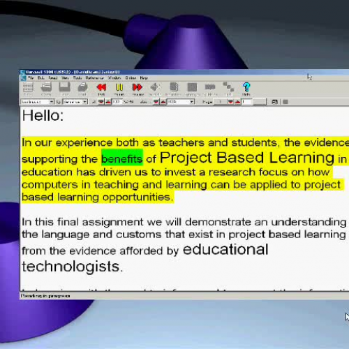 PBL Video Part 1