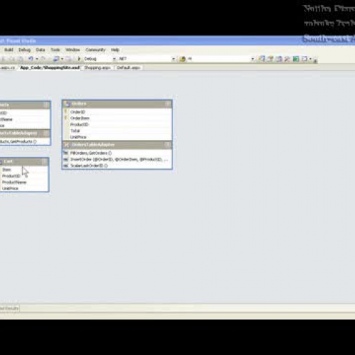 Shopping Cart with ASP ADO dot NET C Sharp Pa