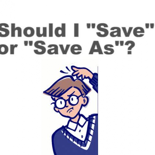 TB-Save and Save As