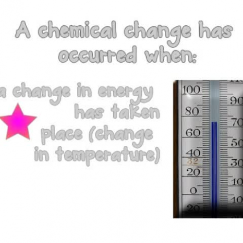 Chemical Change Slideshow