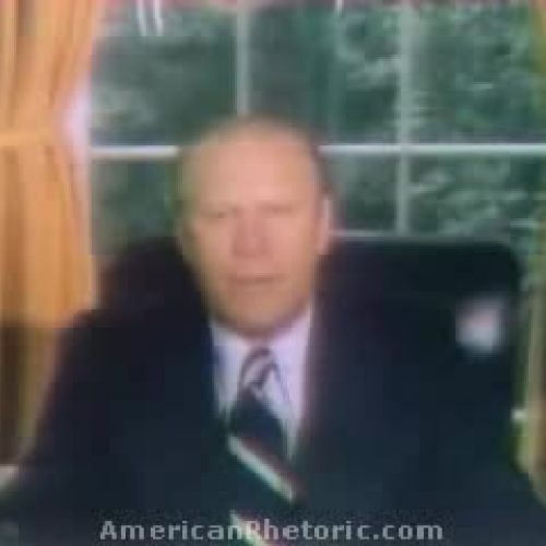 Gerald Ford Pardons Nixon