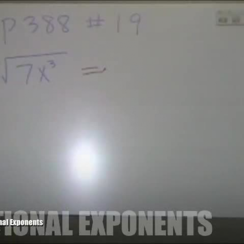 pg 388 -- rational exponents