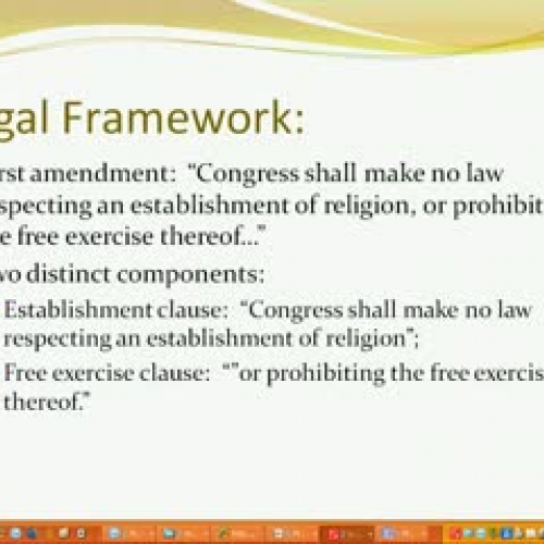 Religion in the Schools