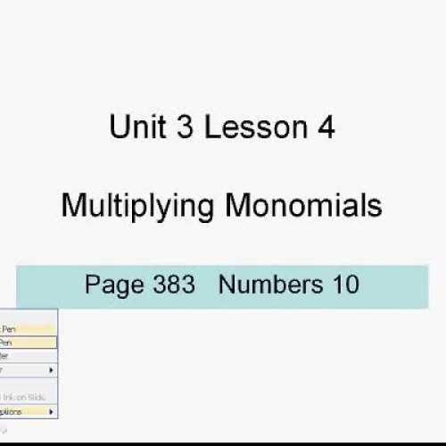 Unit 3 Lesson 4 P 383 Num 10