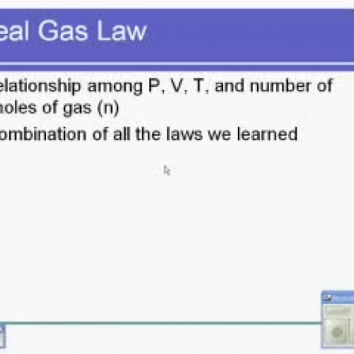 Ideal Gas Law Part 1