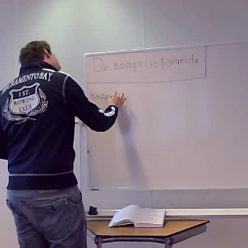 Kostprijsformule