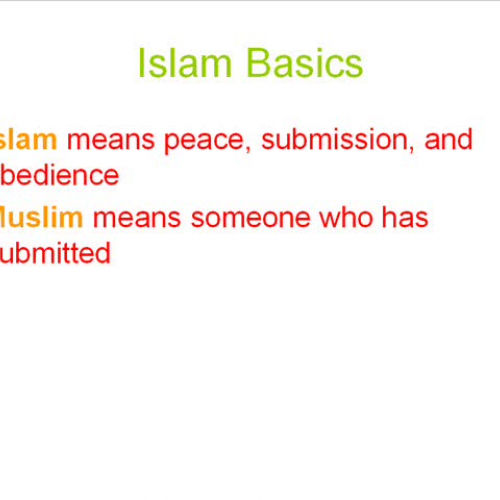Islam Basics