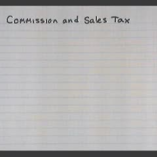 Nailon Notes Commission Sales Tax