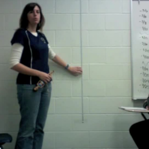 Demonstration of Bungee Barbie Drop Part 1