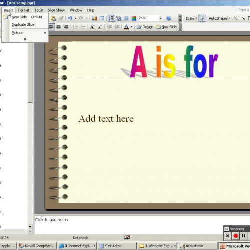 Adding Pictures to MSPowerPoint